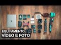 Meu equipamento de vídeo e foto nas tours do SEPULTURA - FOTO & VÍDEO