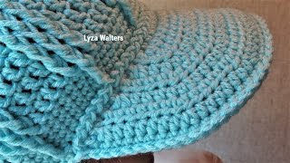 Crochet Super Easy Basic Brim | Stylish Ribbed Hat Part 3