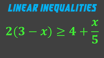 Ex 17 | Linear Inequalities | Linear Inequations In One Variable