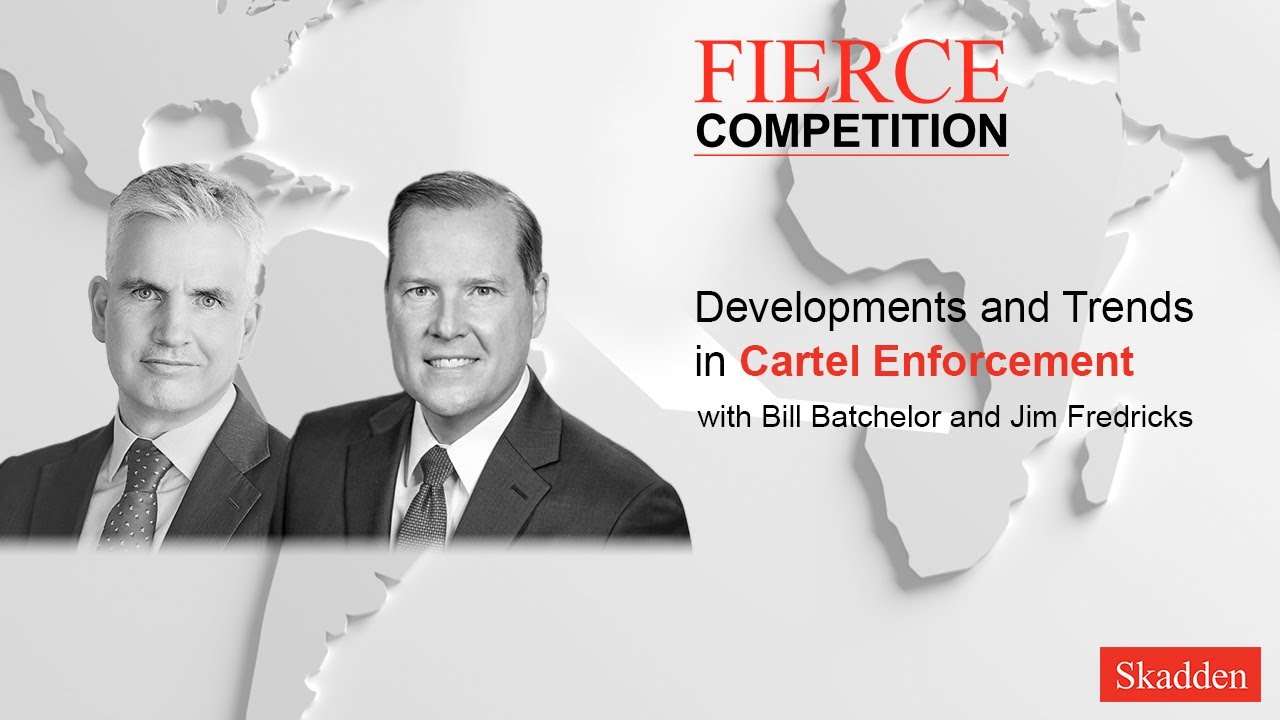 Developments and Trends in Cartel Enforcement - YouTube