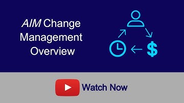 Change Management Solutions: AIM Change Management Methodology Overview