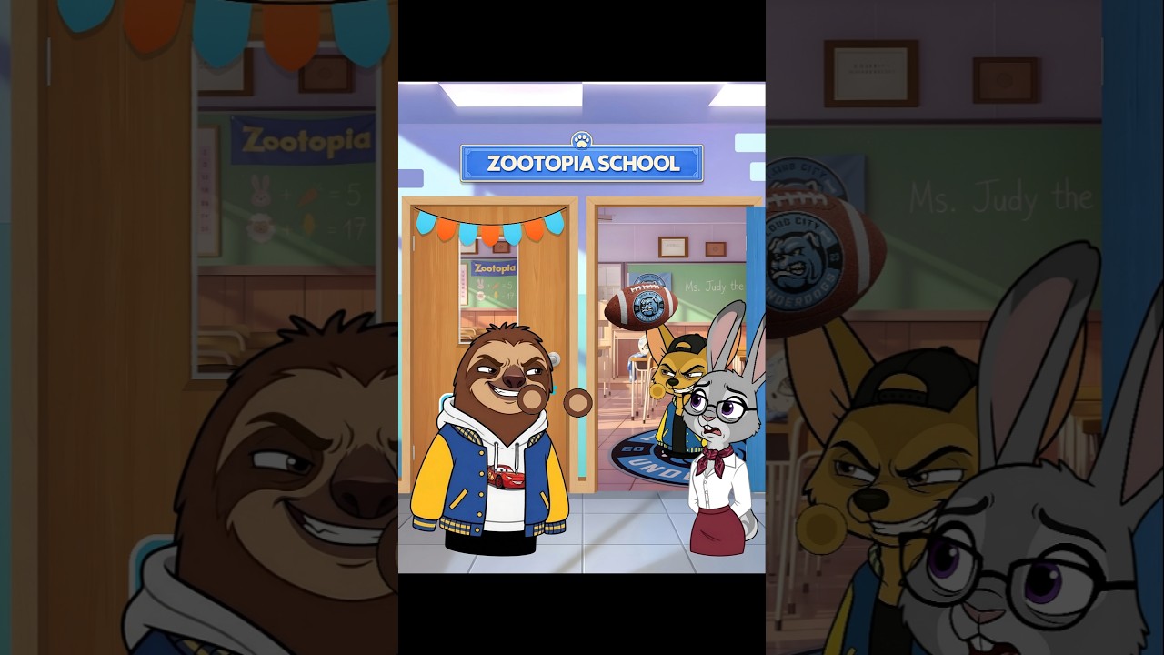 POV Teacher Judy Hopps didn't expect such a set-up from... 😱 | Zootopia 2 #judyhopps #zootopia2