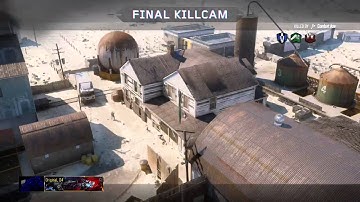 Bo3| Throwing Knife Across The Map! (On Bots)