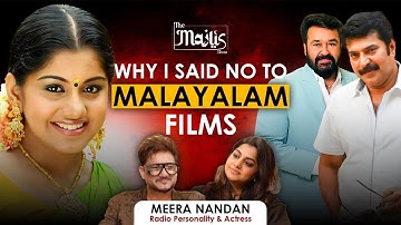 Meera Nandan on Working with Mammootty, Mohanlal & Life as a Radio Jockey in Dubai | The Majlis Show
