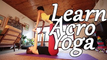#1ABT: AcroYoga Beginner Tutorial - Front Bird