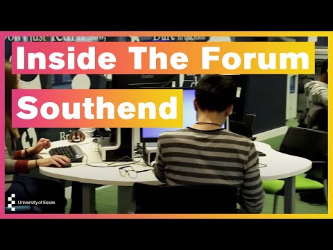 Inside The Forum at Southend - The Student Services Hub