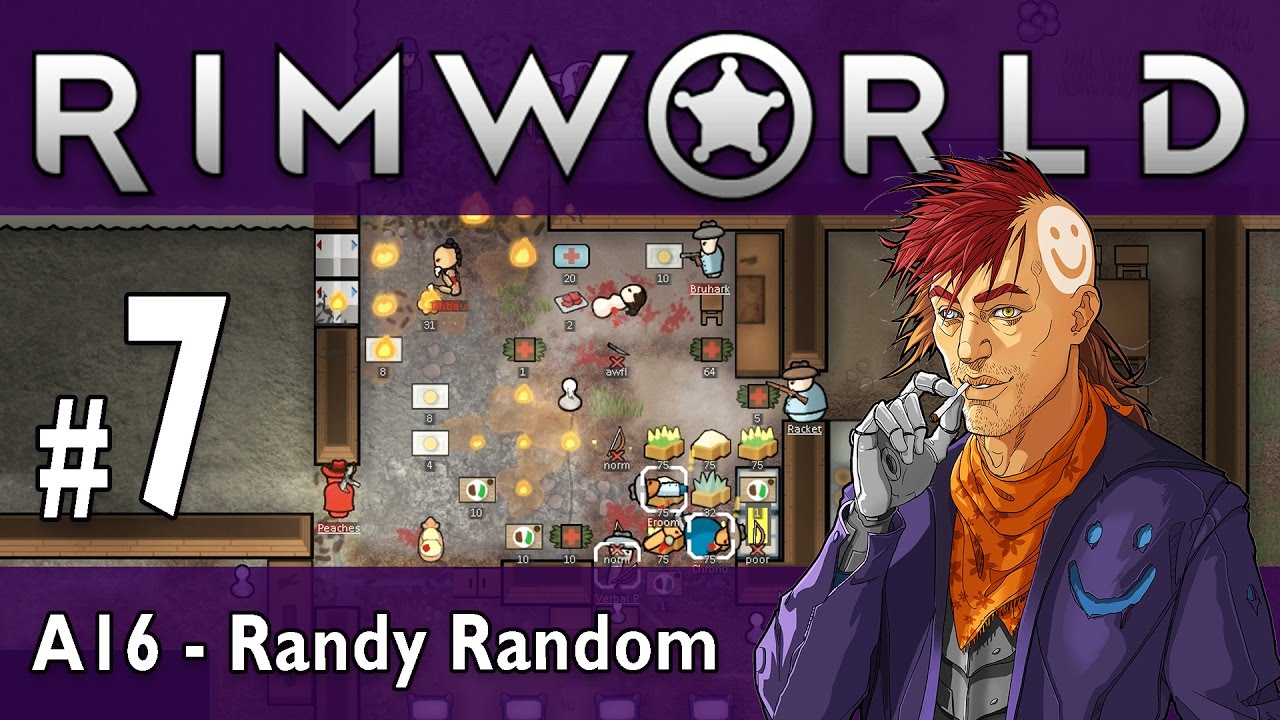 Rimworld Alpha 16 - Ep. 7  - Disaster! - Lets Play Rimworld Gameplay
