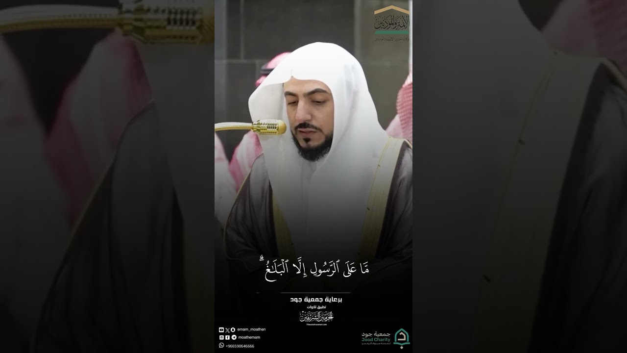 -مقتطف من تلاوة فضيلة الشيخ #الوليد_الشمسان من صلاة العشاءالآثنين 22 ذو الحجة 1447هـ #المسجد_الحرام