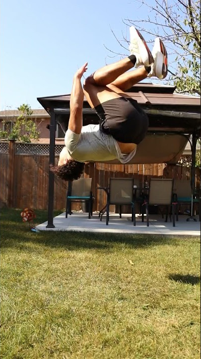 How to do a Backflip