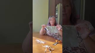 Aluminum foil Spider