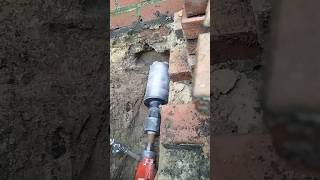 Problem with hole in the wall.               #construction#baustelle #problems on construction site