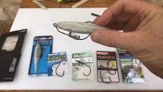 Walk the dog soft plastic Shaping a SwimBait Hook for your soft plastic 