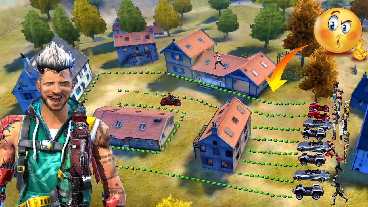 10000+ landmine vs 48 character Best Fun match || Garena free fire Fun match 😂 || Best fun Match