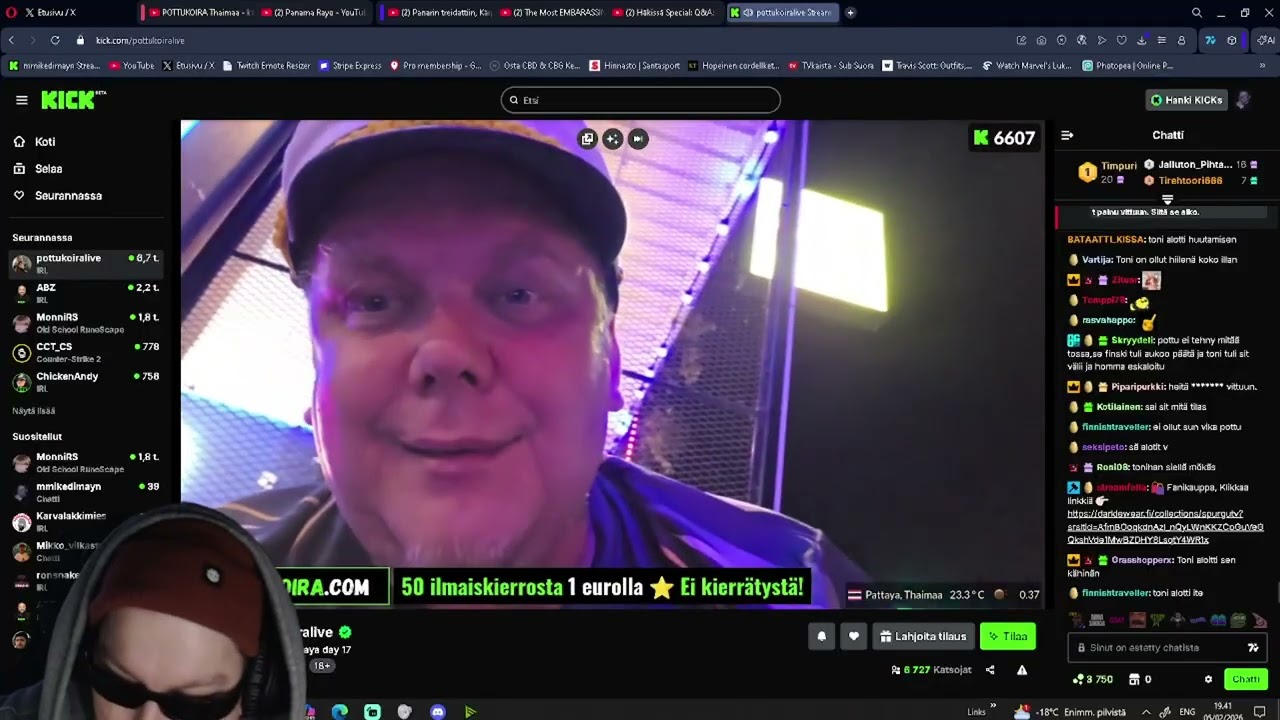 Pottukoira saa turpaan Pattayalla! reagointi:D