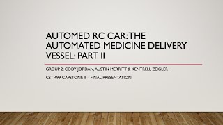 CST 499 Final Presentation - Group 2