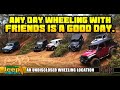 Any day wheeling with friends is a good day - Area 41 Off the grid.