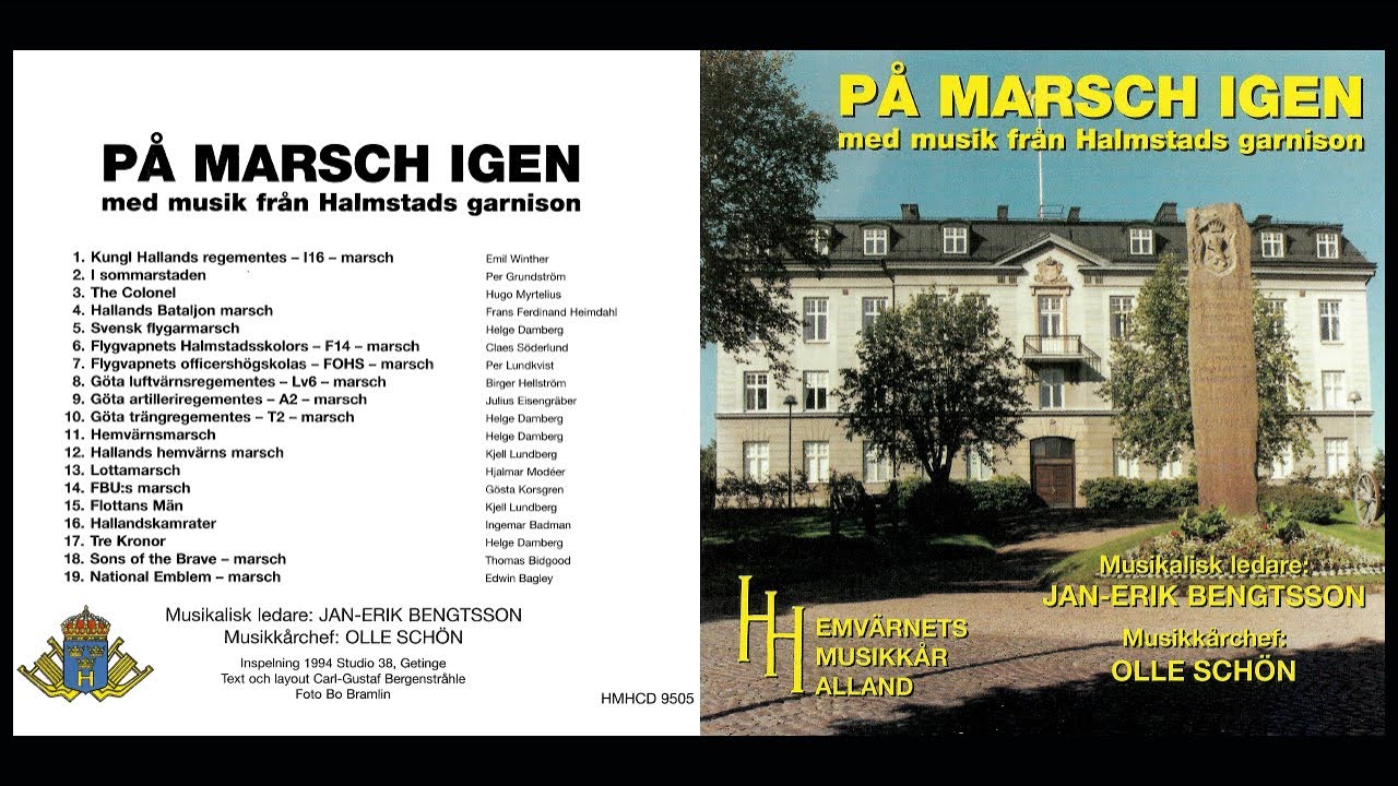 Hemvärnets Musikkår I Halland - National Emblem - Marsch