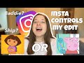 instagram followers control my edit! *watch me edit*