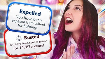 Choosing the WORST option for EVERYTHING...in BitLife