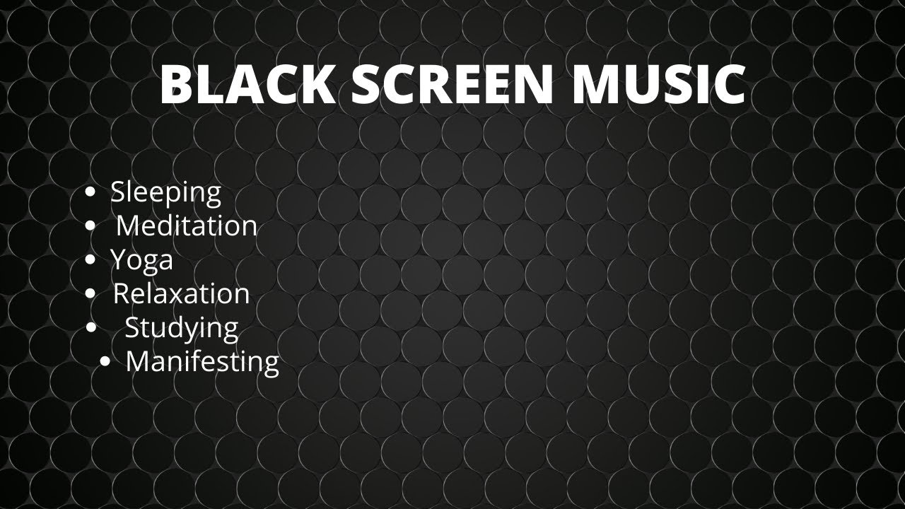 2 hours of Deep Sleep , Black Screen, Sleep music.