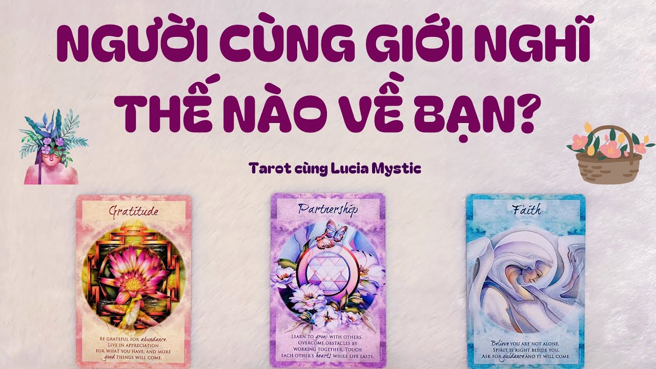 Người cùng giới nghĩ thế nào về bạn?🍙🥧🎂 - Chọn tụ bài (Timeless)