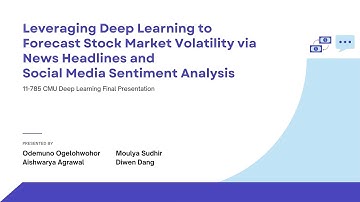 Predicting Stock Market Volatility using Sentiment Analysis and Deep Learning