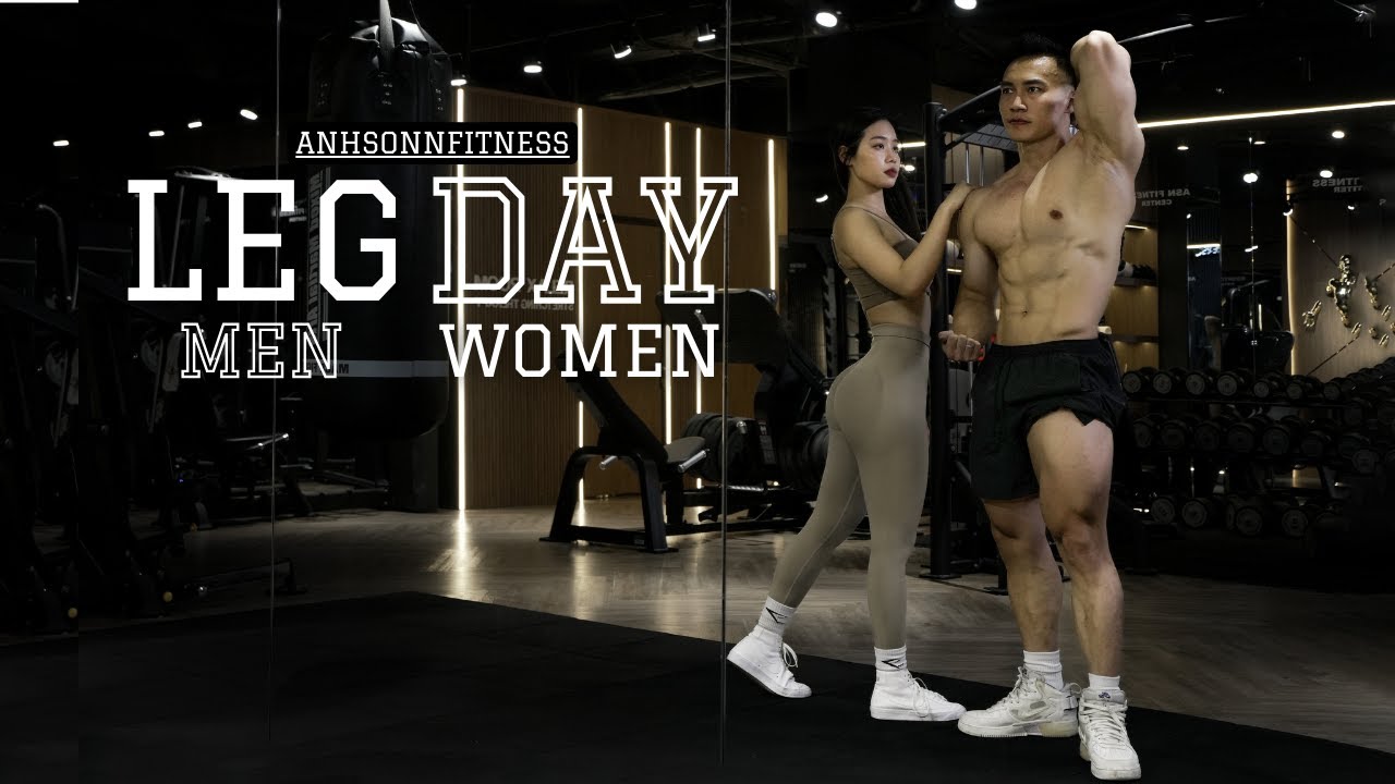 Tập luyện- Tất tần tật về buổi TẬP CHÂN- AnhSonnFitness