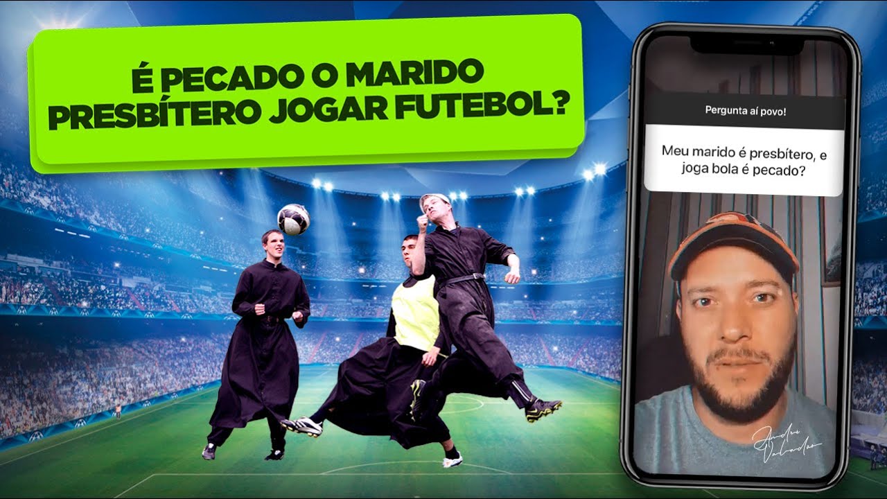 Memes católicos - Da série Jogar futebol é pecado