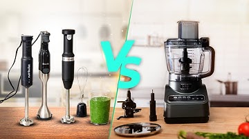Immersion Blender vs Food Processor | Which One