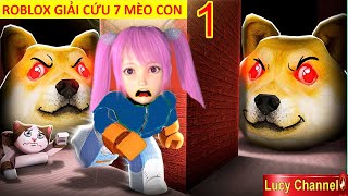ROBLOX | GIẢI CỨU 7 MÈO CON Tập 1 | review GAME DOGE HEAD ESCAPE screenshot 2