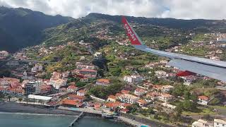 Beatiful Landing at Madeira Airport 🌋- EasyJet A320 ✈️
