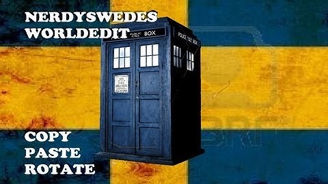 World edit how to copy paste and rotate