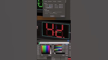 Animate a Digital Screen in 3ds Max with OSL Maps – Preview #3dsmax #shorts