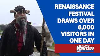 Renaissance festival draws over 6,000 visitors in one day