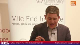 'Between the Obsolete and the Utopian': David Miliband Lecture at the Mile End Institute, 6 May 2022