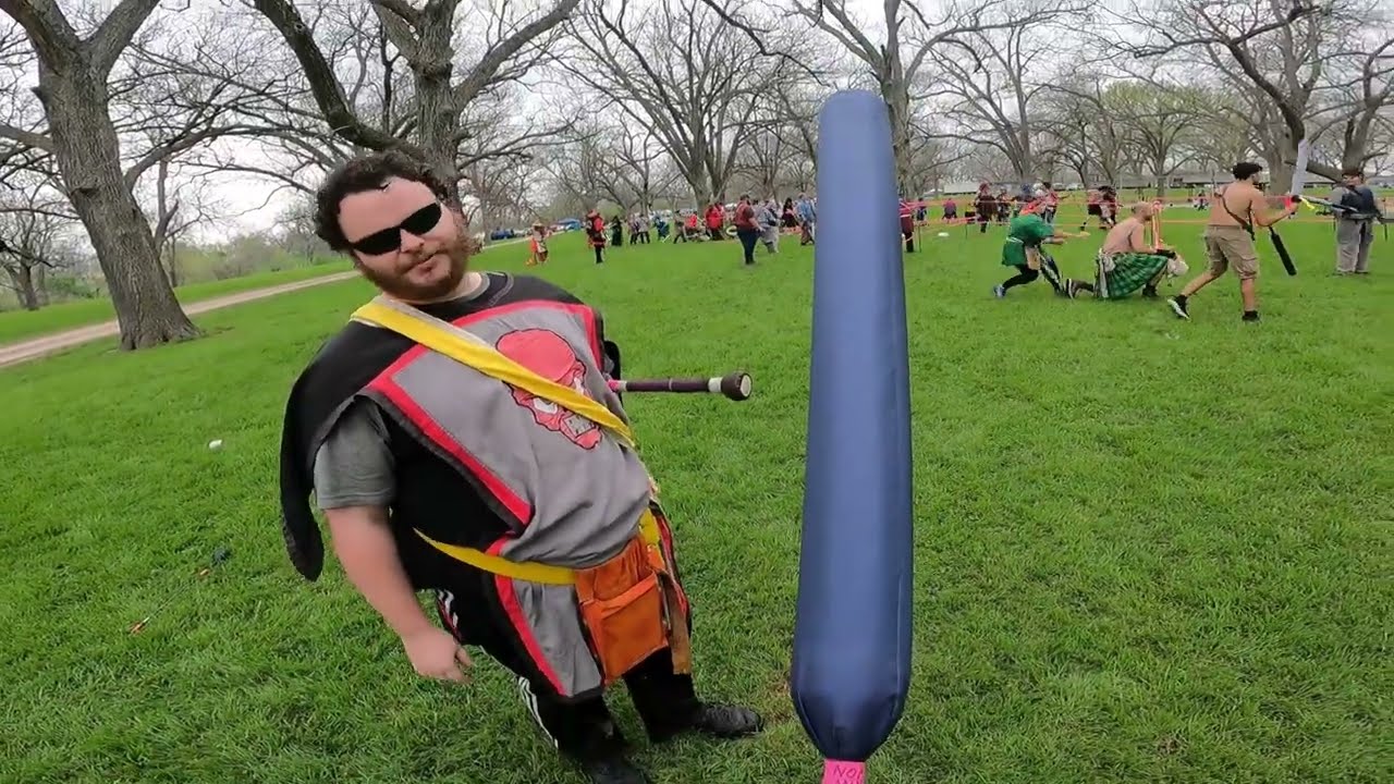 Amtgard - Assassin POV - Ring the Bell with Rocks Battlegame - Saucy Comments - Spring War 2024