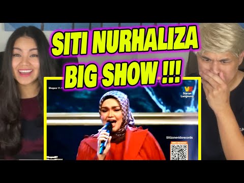 Siti Nurhaliza 11.11 Big Show LIVE 2021 in HD (Eng Sub) | REACTION