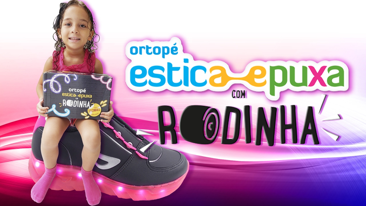 tenis estica e puxa com rodinha