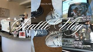 i took a trip to seattle for 10 days | cafes, mariah the scientest concert, & shopping