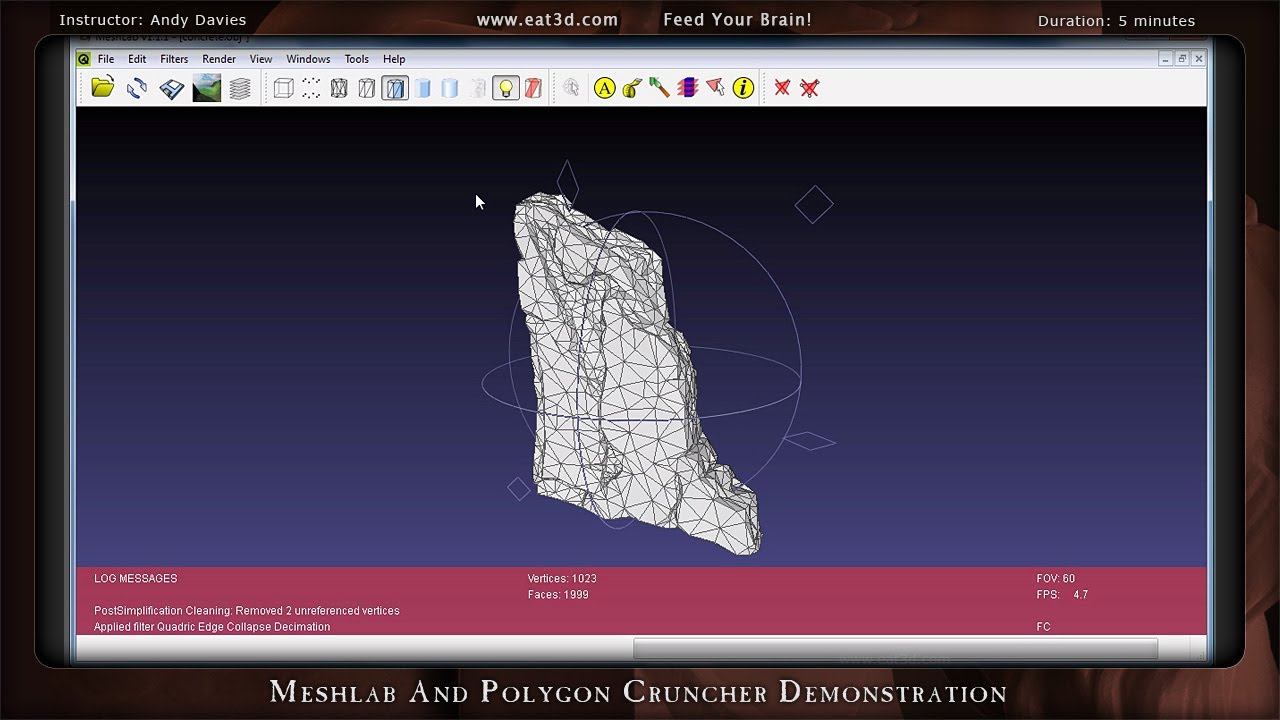 meshlab polygon reduction meshlab polygon reduction