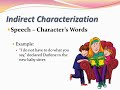 Characterization Quiz