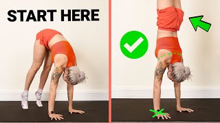 Do THIS to learn to handstand FAST