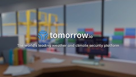 What is Tomorrow.io?