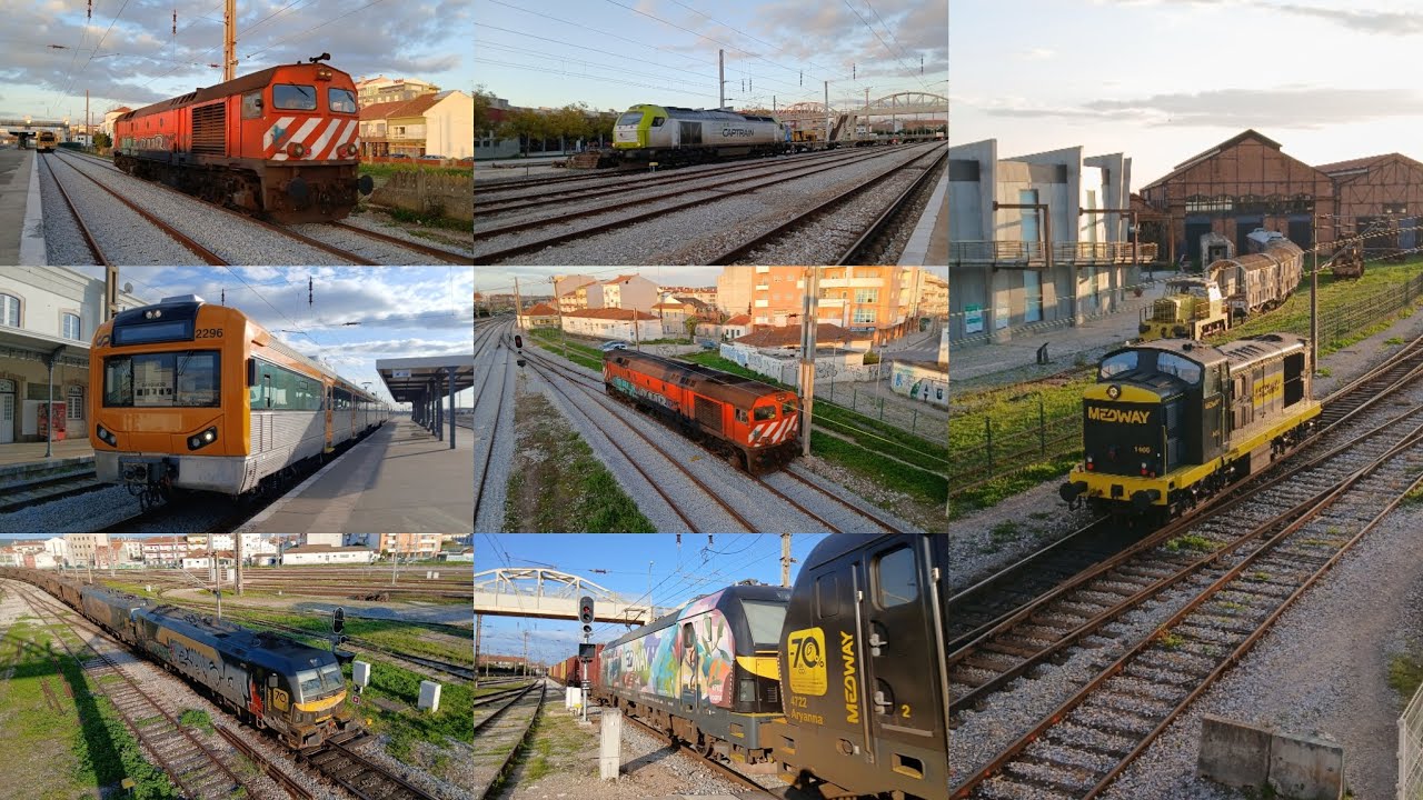 Comboios no Entroncamento - 7/3/2026