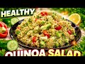 Quinoa Cucumber Salad for Weight Loss | Healthy Lunch & Dinner | Office & College Meal Prep