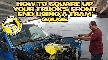 How to Square Up Your Truck’s Front End Using a Tram Gauge / Killer Tools Tram Gauge--ART90MZ