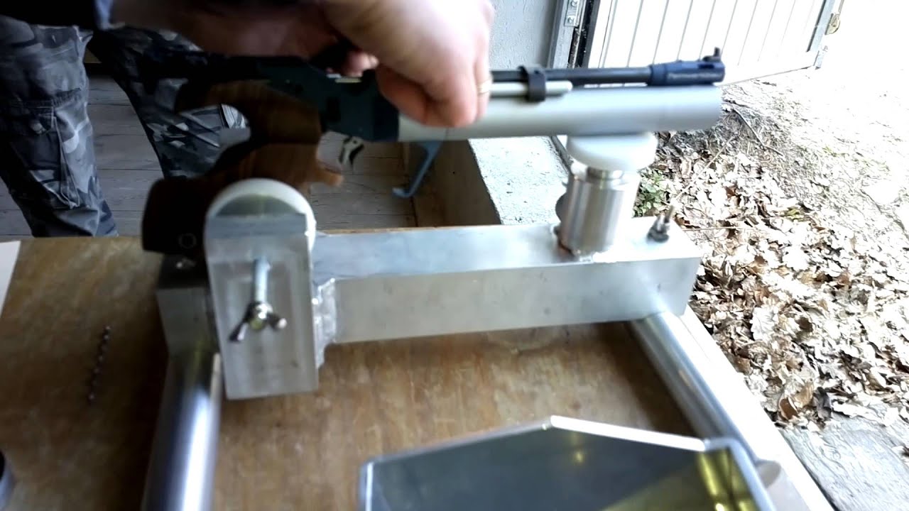 air pistol stand test FWB YouTube