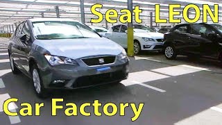Seat Leon Car Factory Martorell Spain Production Footage Assembly Plant