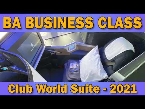British Airways Business Class - Club World Suite - Sept 2021