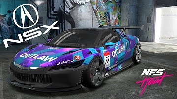Acura NSX "Raybrig/Outlaw" (Studio NFS Heat - Android)